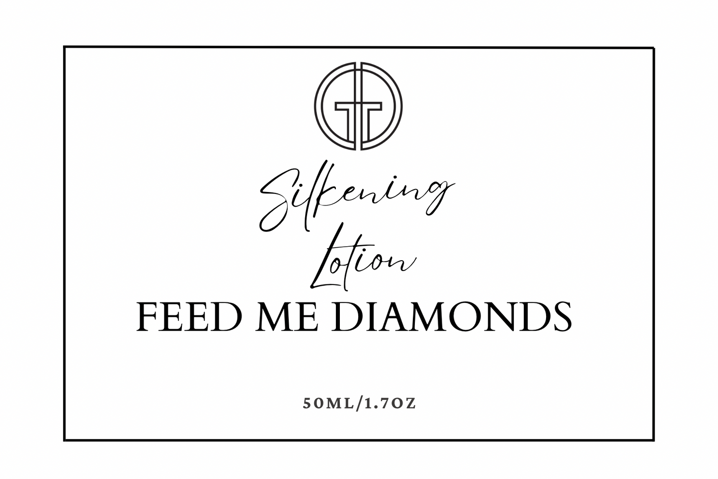 Feed me Diamonds Silkening ,shimmering Lotion 1.7 oz