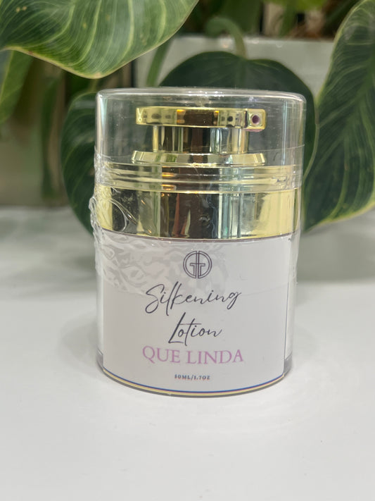 QUE LINDA Silkening, Shimmering lotion