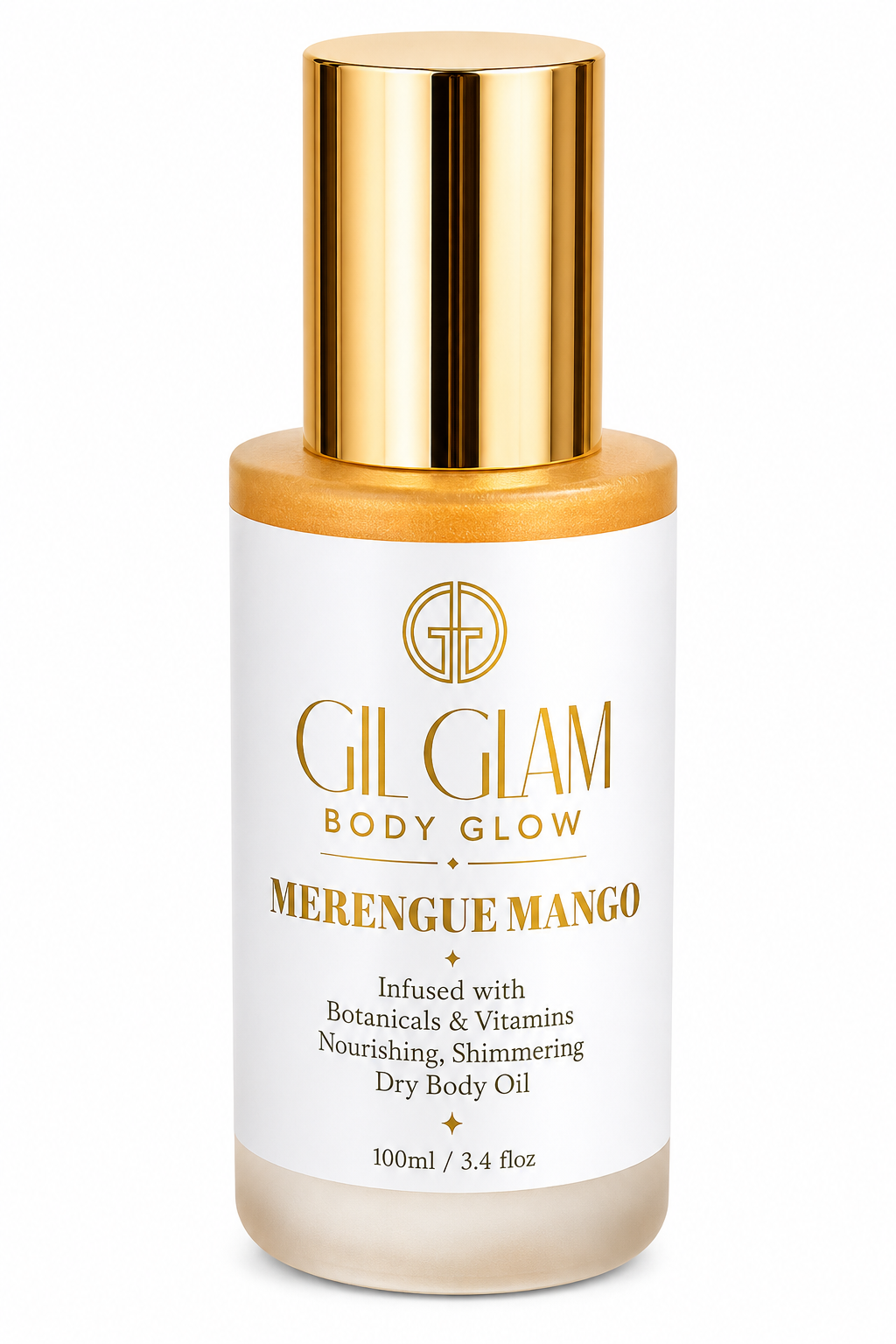 Merengue Mango Body Glow Dry Oil
